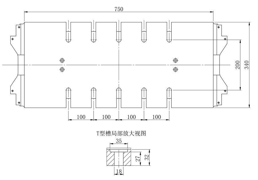 40噸龍門高速沖床結構